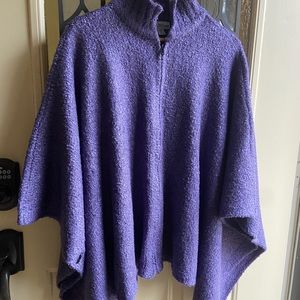 New with tags WindiRiver purple shawl/cape, one size fits all